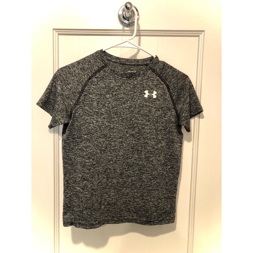 Under Armour Graphite Short Sleeve Shirt Boys